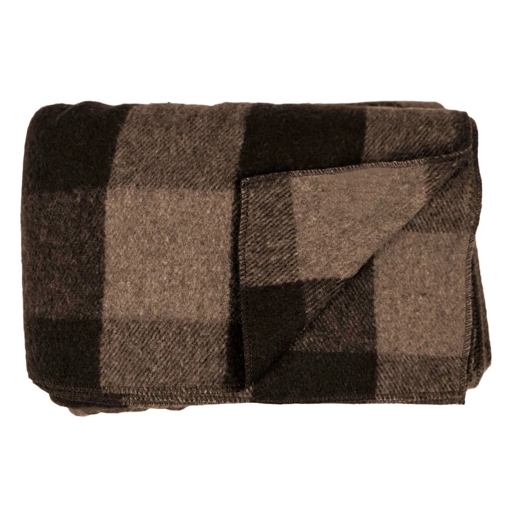 Brown and Tan Plaid